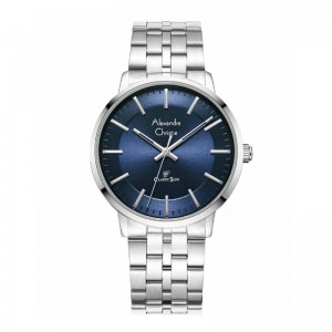 Alexandre Christie AC 8692 Silver Blue Man MHBSSBU